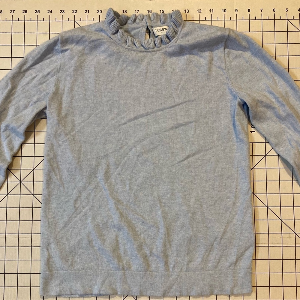 NWOT J. Crew Women’s Size XS Light Blue Sweater